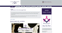 Desktop Screenshot of connaughtclub.org